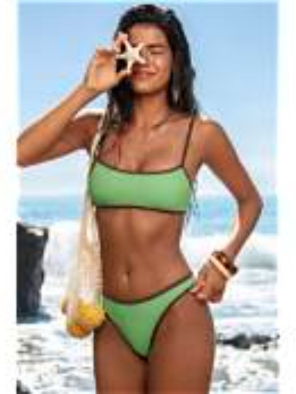 🌿 Matcha Mood | Sage Green Bikini Set NWT 🤎